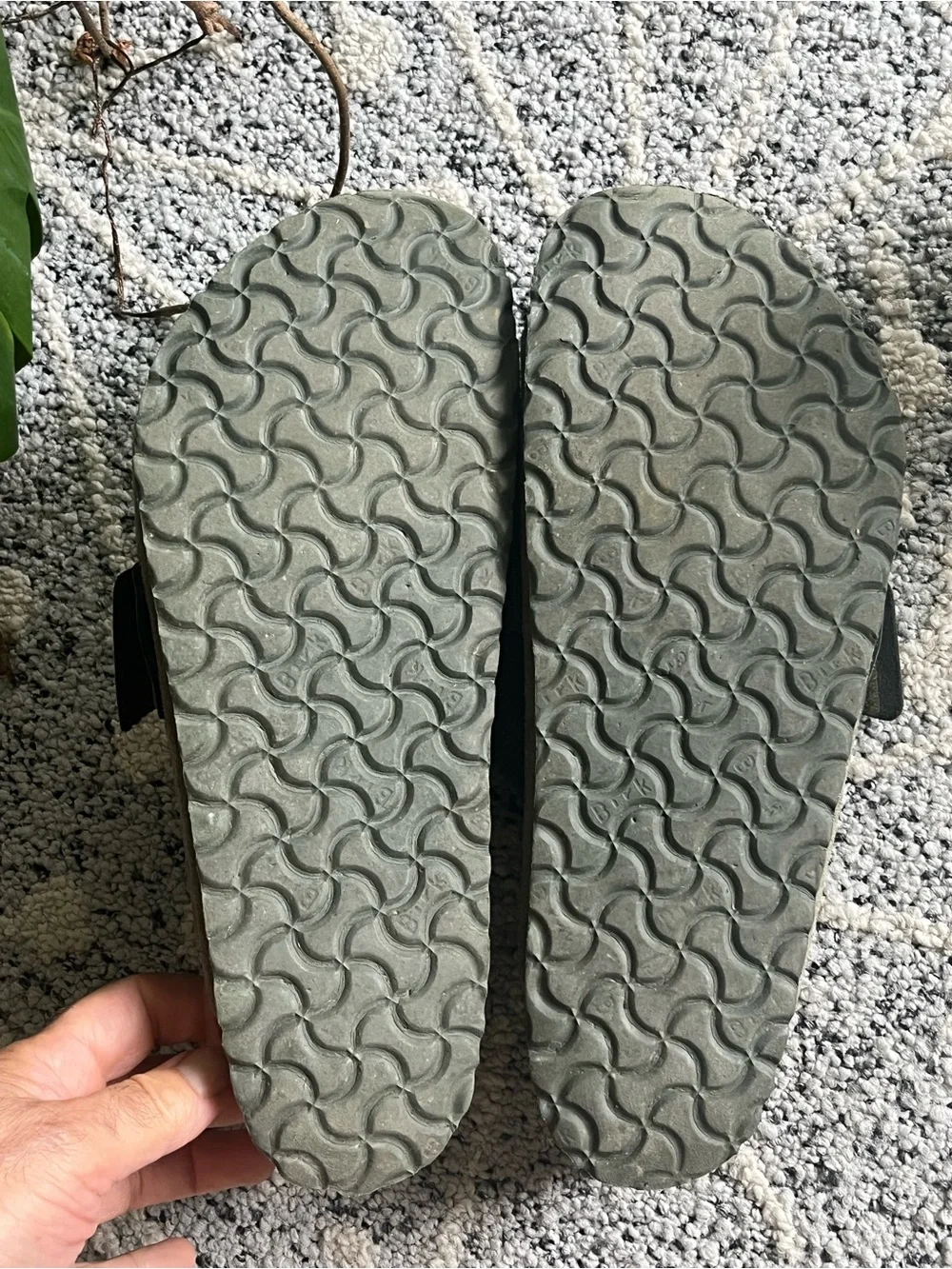 Birkenstock Men’s Kyoto Sandals in Sage Green